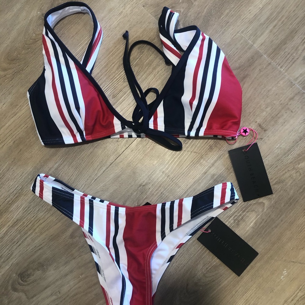 NWT South Beach Bikini Set US 6 + US 4